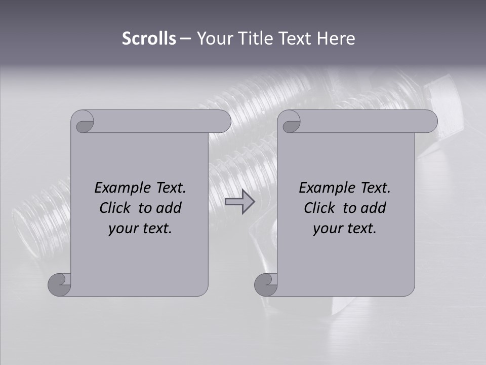 Repairing Screw Background PowerPoint Template