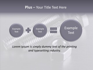 Repairing Screw Background PowerPoint Template