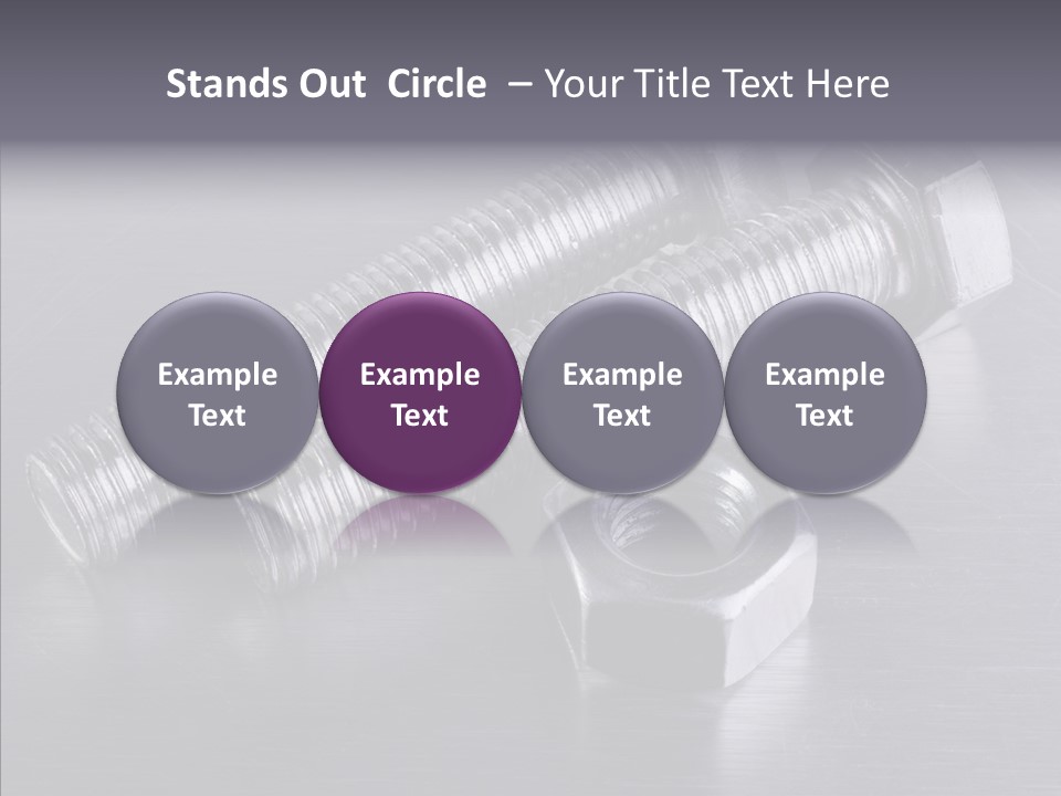 Repairing Screw Background PowerPoint Template