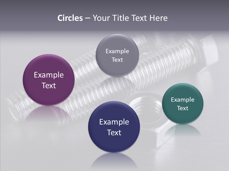 Repairing Screw Background PowerPoint Template