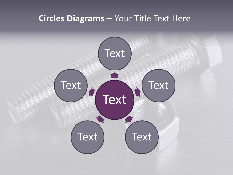 Repairing Screw Background PowerPoint Template