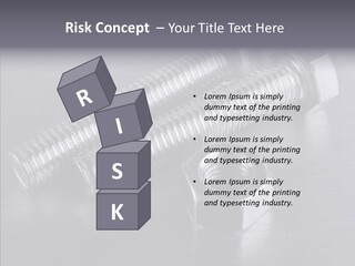 Repairing Screw Background PowerPoint Template