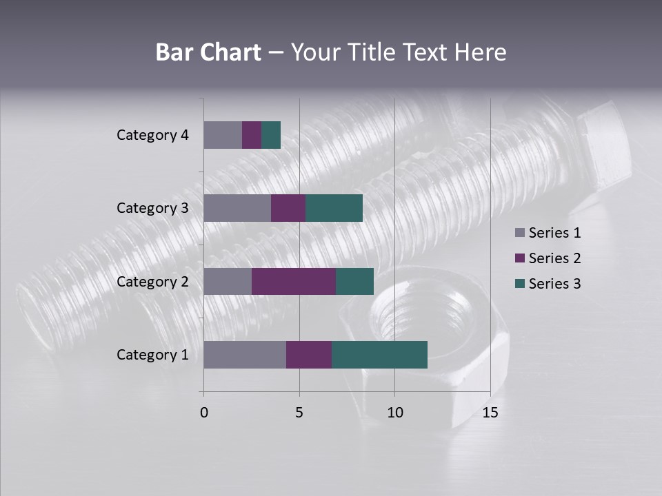 Repairing Screw Background PowerPoint Template