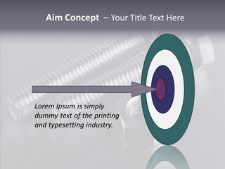 Repairing Screw Background PowerPoint Template