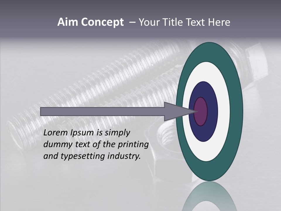 Repairing Screw Background PowerPoint Template