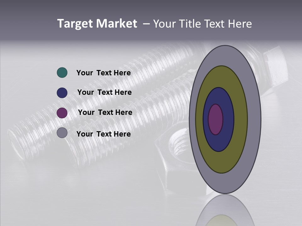 Repairing Screw Background PowerPoint Template
