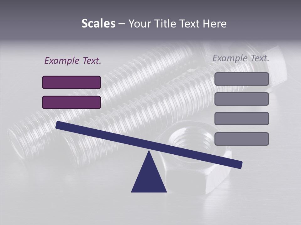 Repairing Screw Background PowerPoint Template