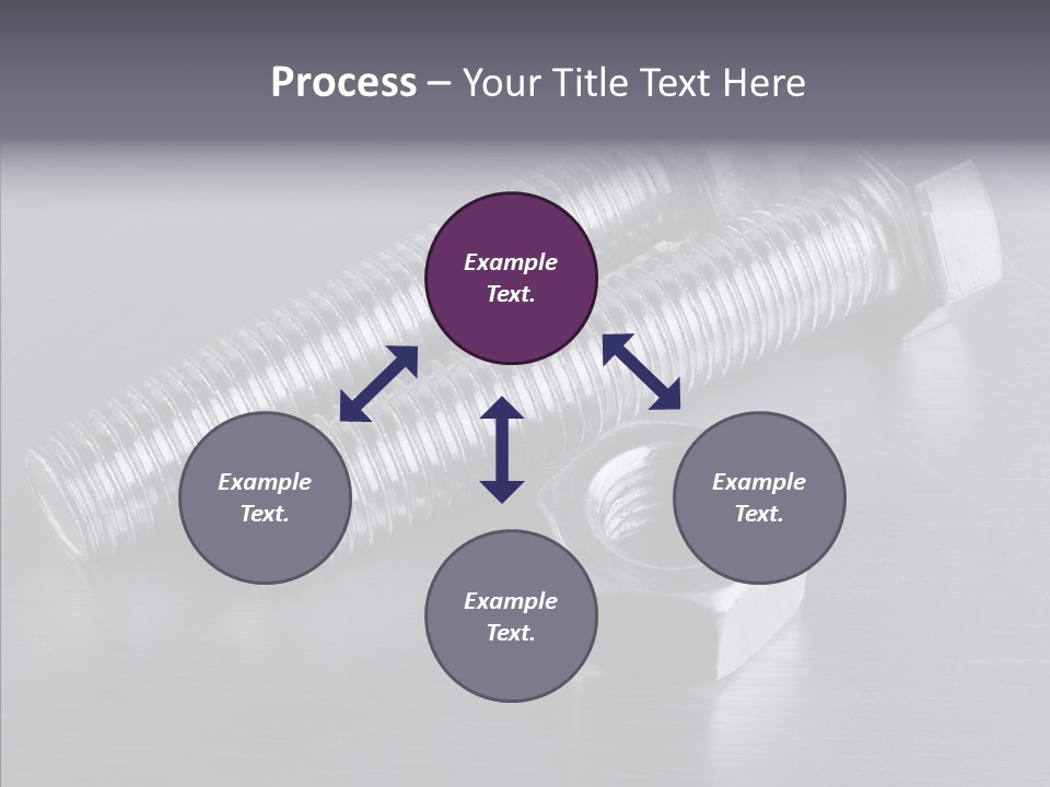 Repairing Screw Background PowerPoint Template
