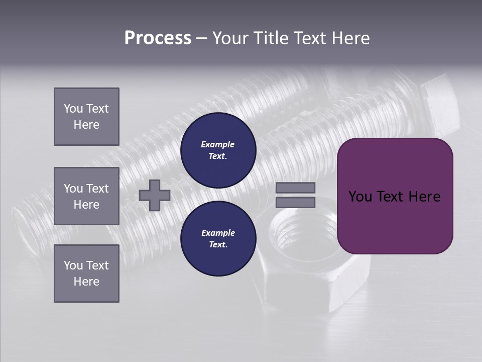 Repairing Screw Background PowerPoint Template