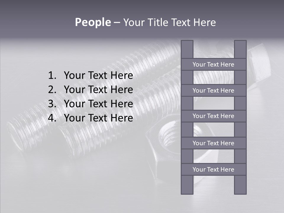 Repairing Screw Background PowerPoint Template