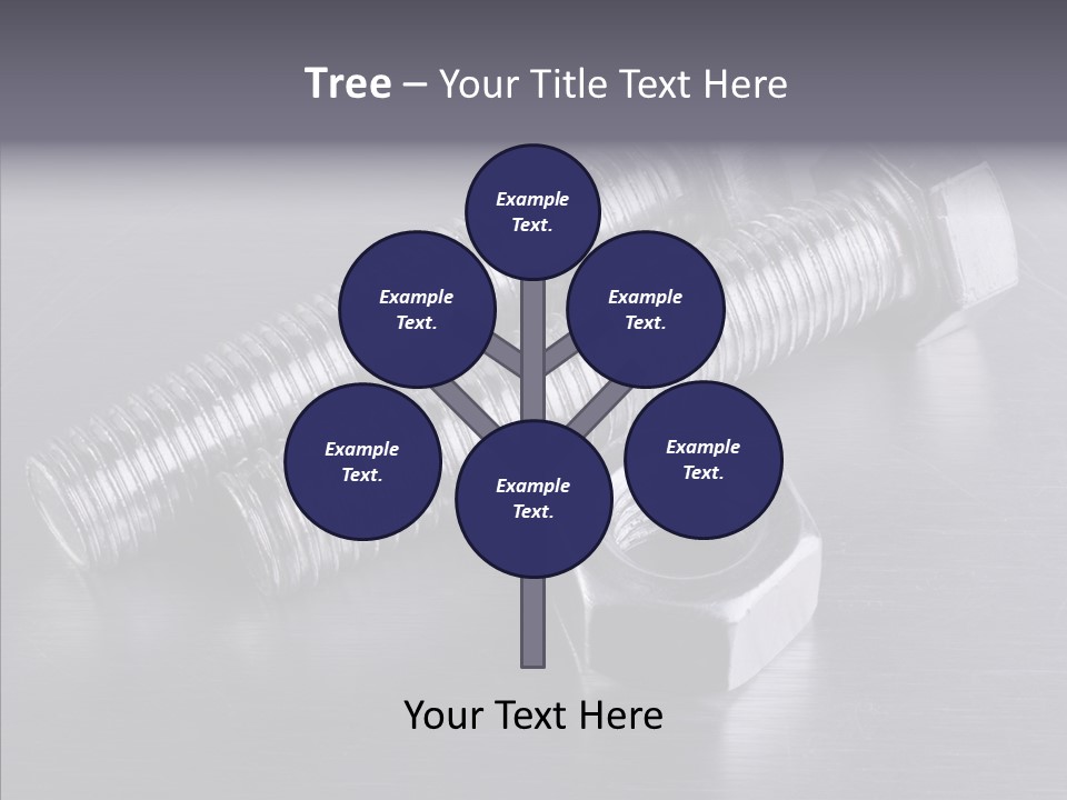 Repairing Screw Background PowerPoint Template