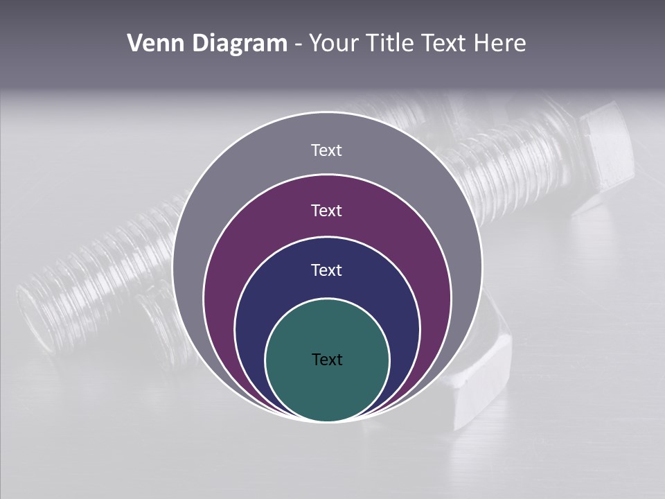 Repairing Screw Background PowerPoint Template