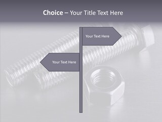 Repairing Screw Background PowerPoint Template