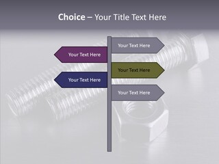 Repairing Screw Background PowerPoint Template