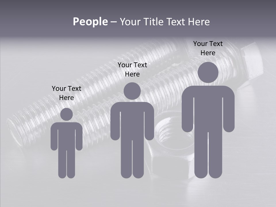 Repairing Screw Background PowerPoint Template