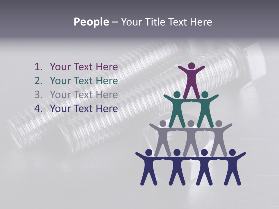 Repairing Screw Background PowerPoint Template