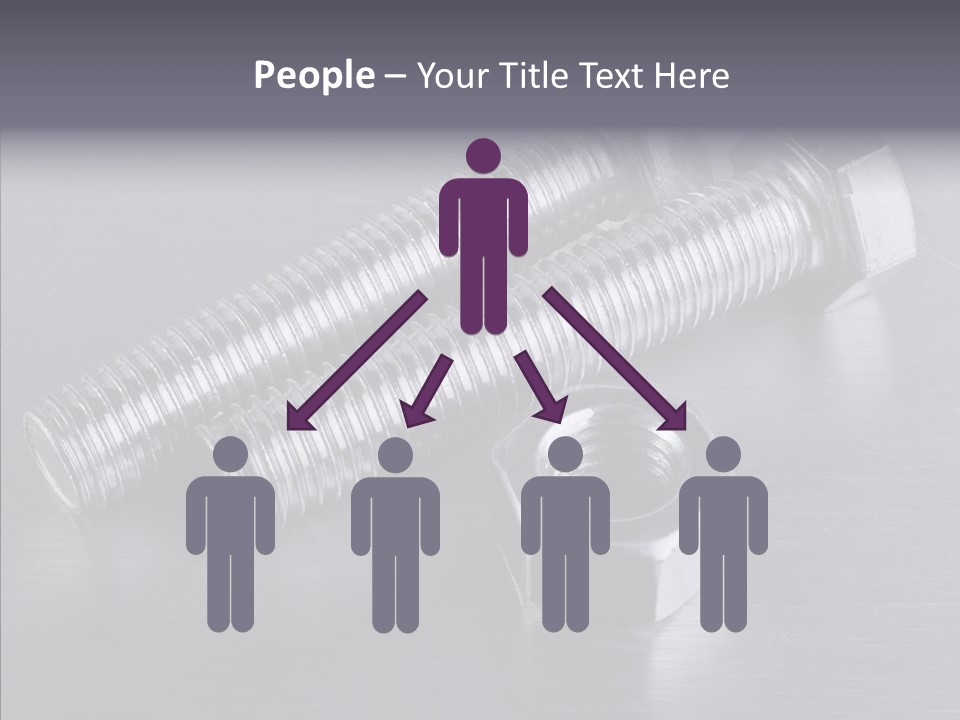 Repairing Screw Background PowerPoint Template