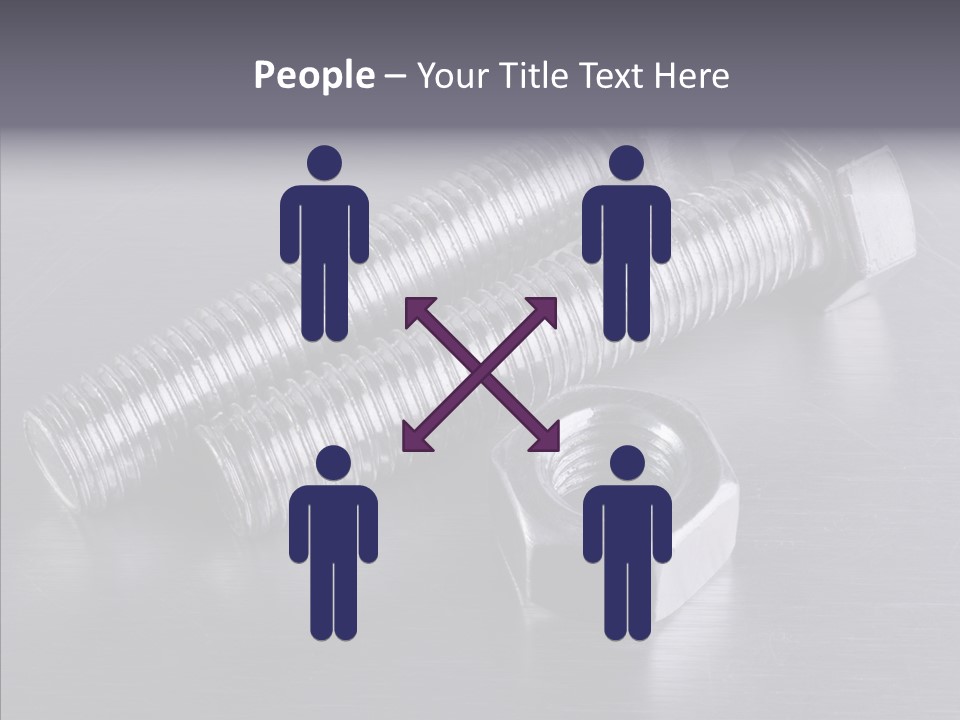 Repairing Screw Background PowerPoint Template