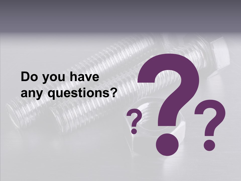 Repairing Screw Background PowerPoint Template
