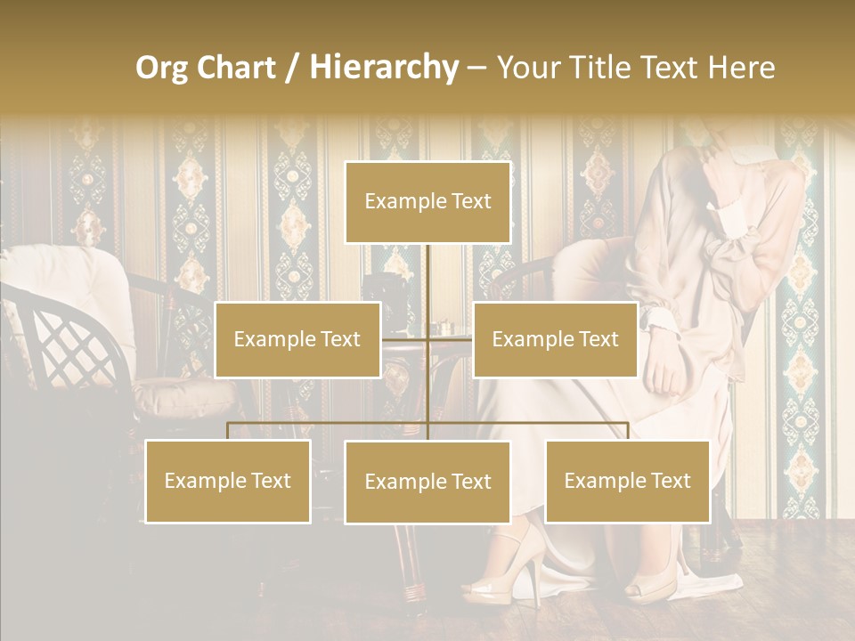 Sexy Girl Indoor PowerPoint Template