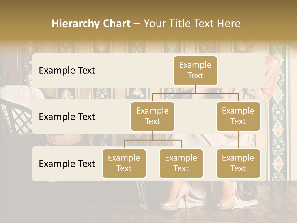 Sexy Girl Indoor PowerPoint Template
