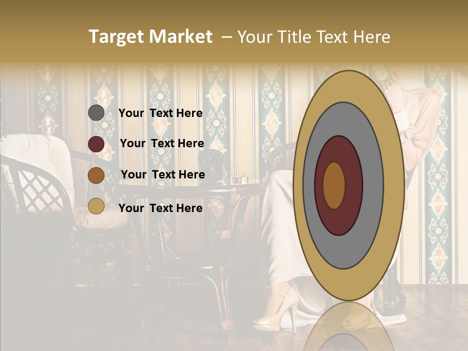 Sexy Girl Indoor PowerPoint Template