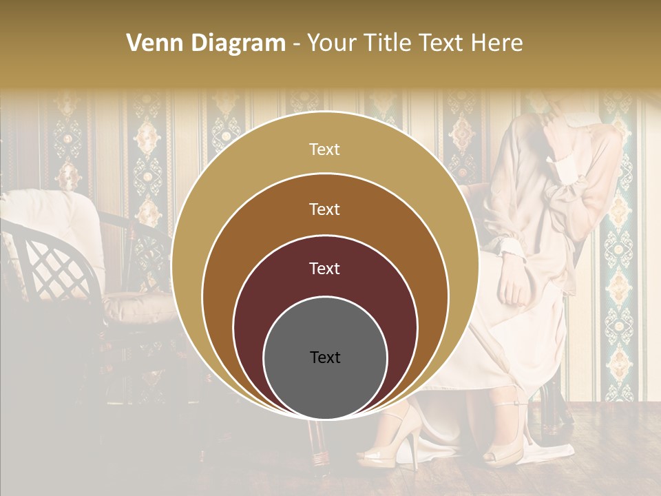 Sexy Girl Indoor PowerPoint Template