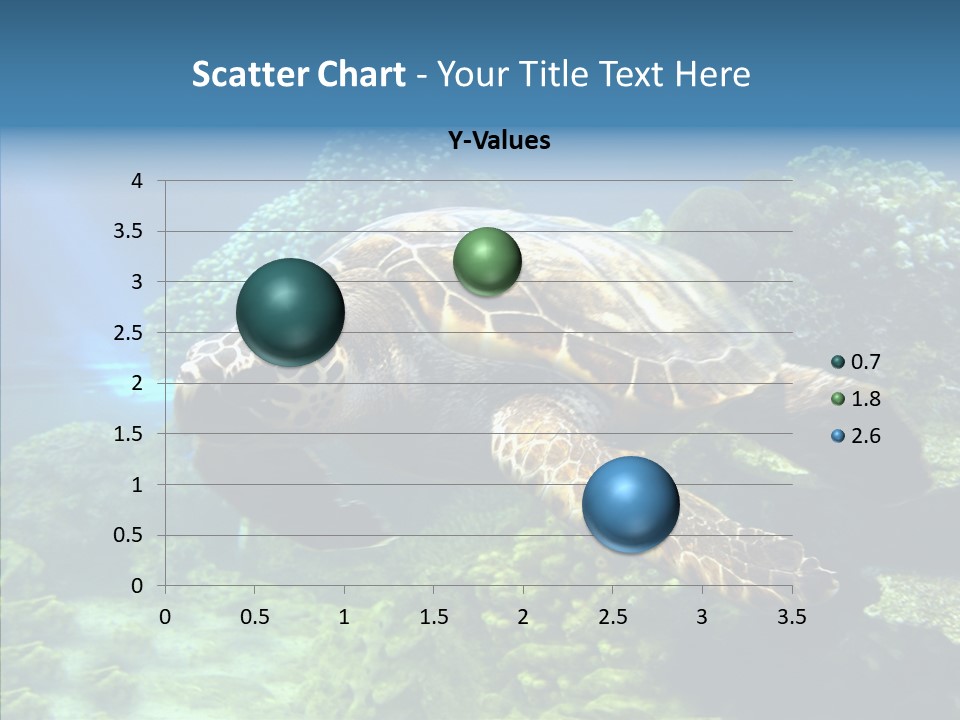 Marine Turtle Ocean PowerPoint Template