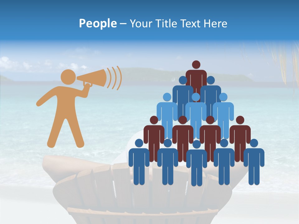 Office Character Room PowerPoint Template