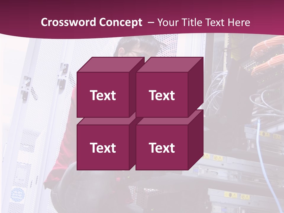 Network Fibre Internet PowerPoint Template