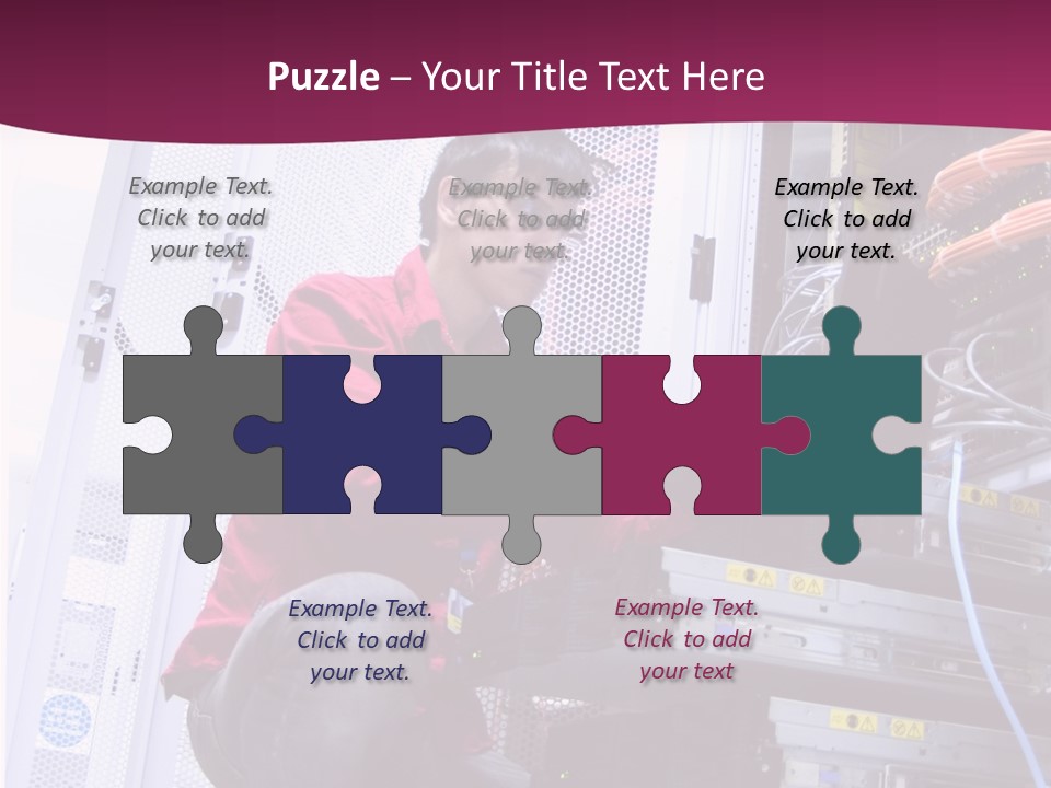 Network Fibre Internet PowerPoint Template