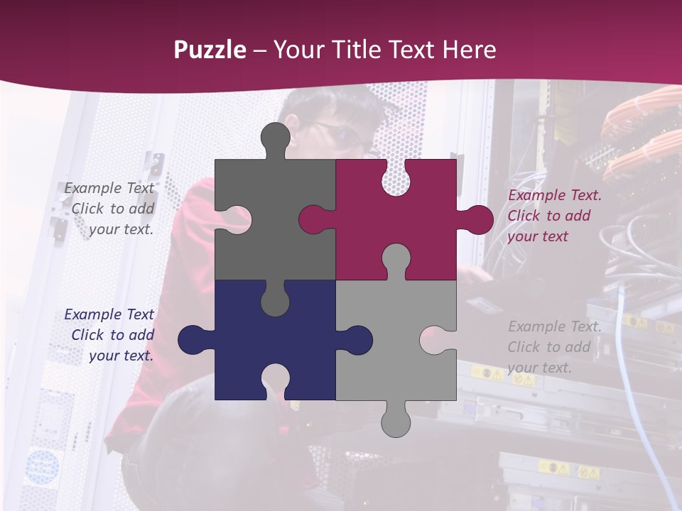Network Fibre Internet PowerPoint Template
