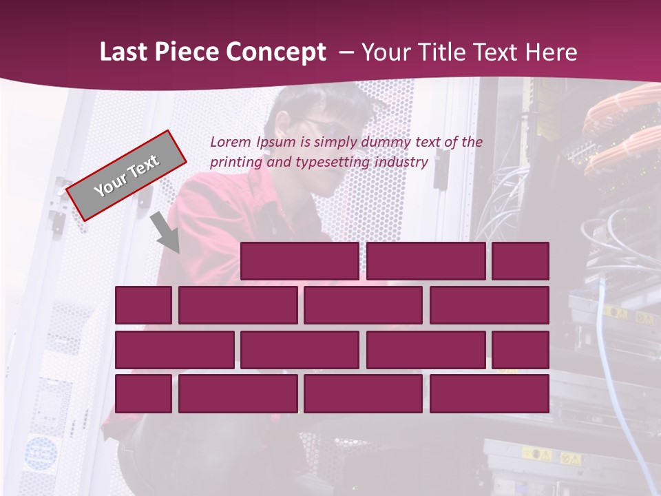 Network Fibre Internet PowerPoint Template