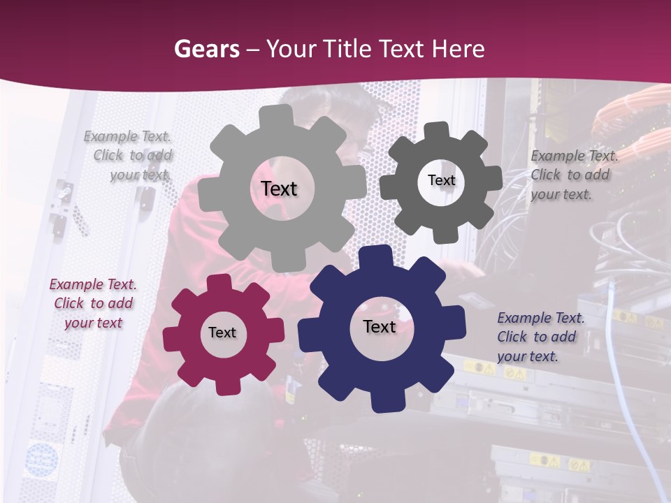 Network Fibre Internet PowerPoint Template