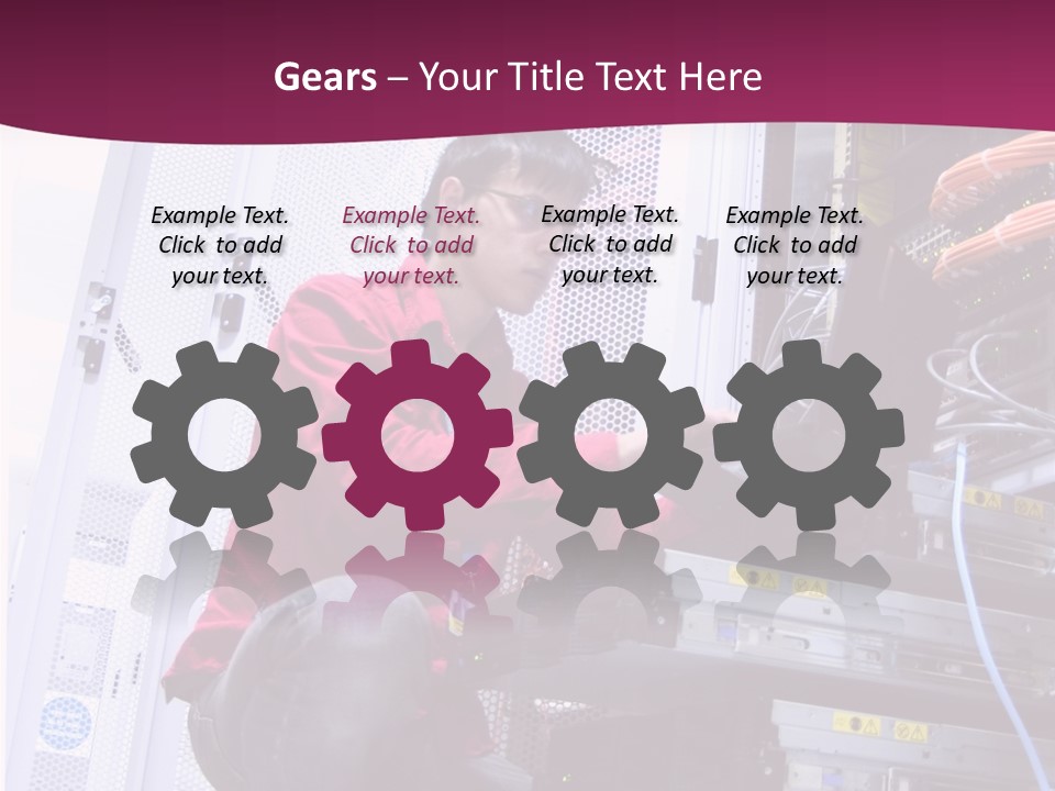 Network Fibre Internet PowerPoint Template