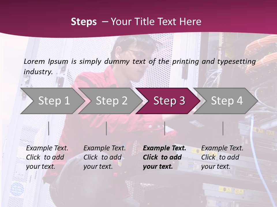 Network Fibre Internet PowerPoint Template