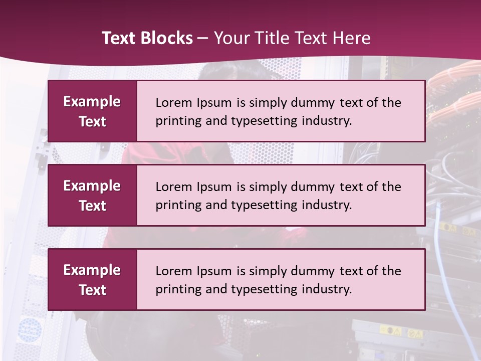 Network Fibre Internet PowerPoint Template
