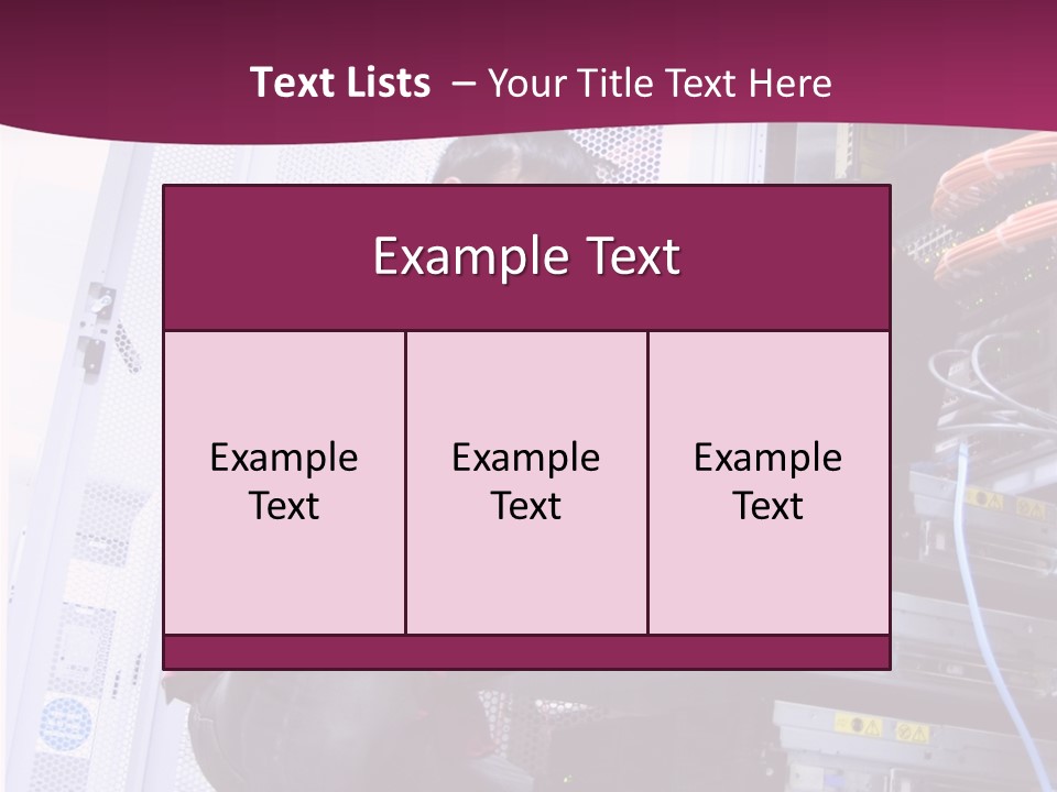 Network Fibre Internet PowerPoint Template