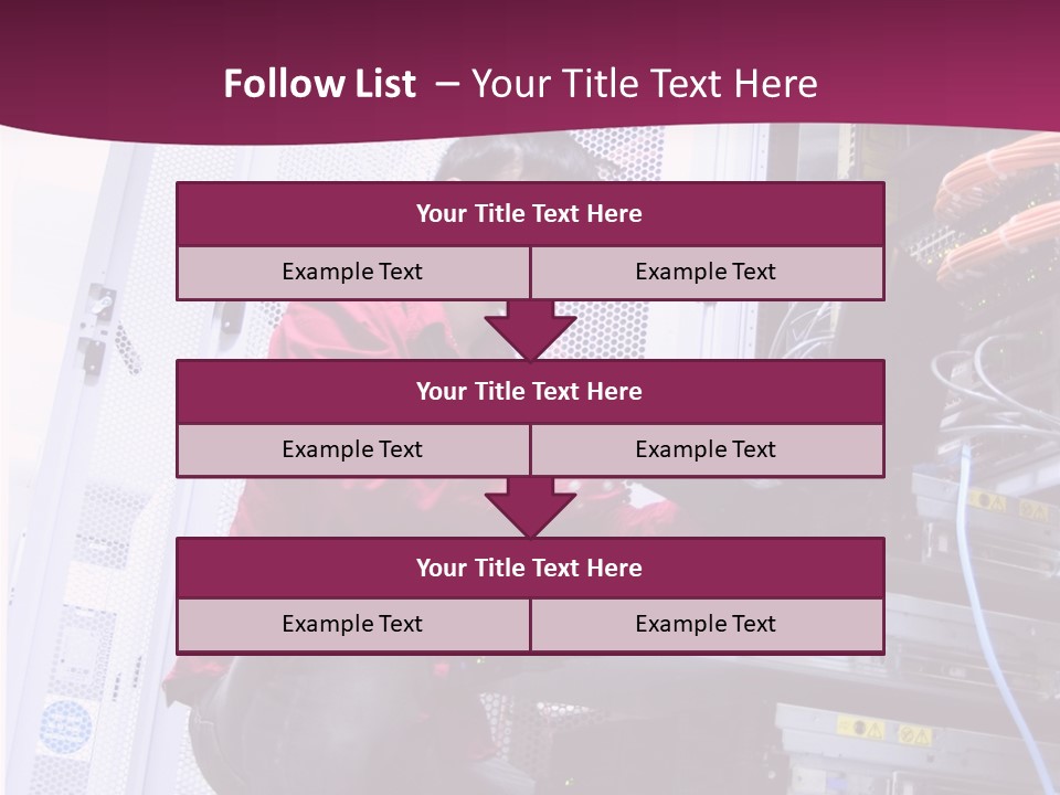 Network Fibre Internet PowerPoint Template