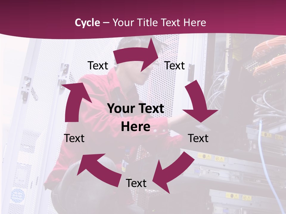 Network Fibre Internet PowerPoint Template