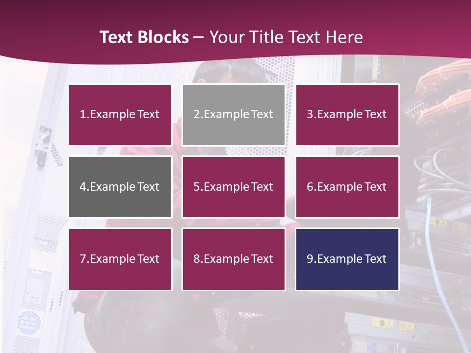 Network Fibre Internet PowerPoint Template
