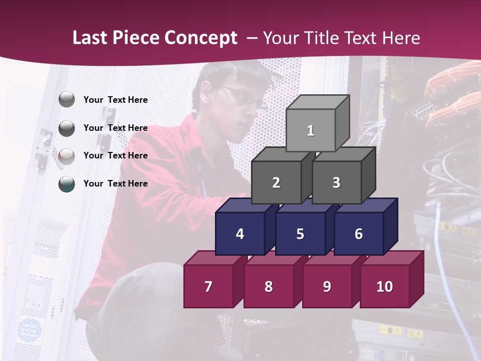Network Fibre Internet PowerPoint Template