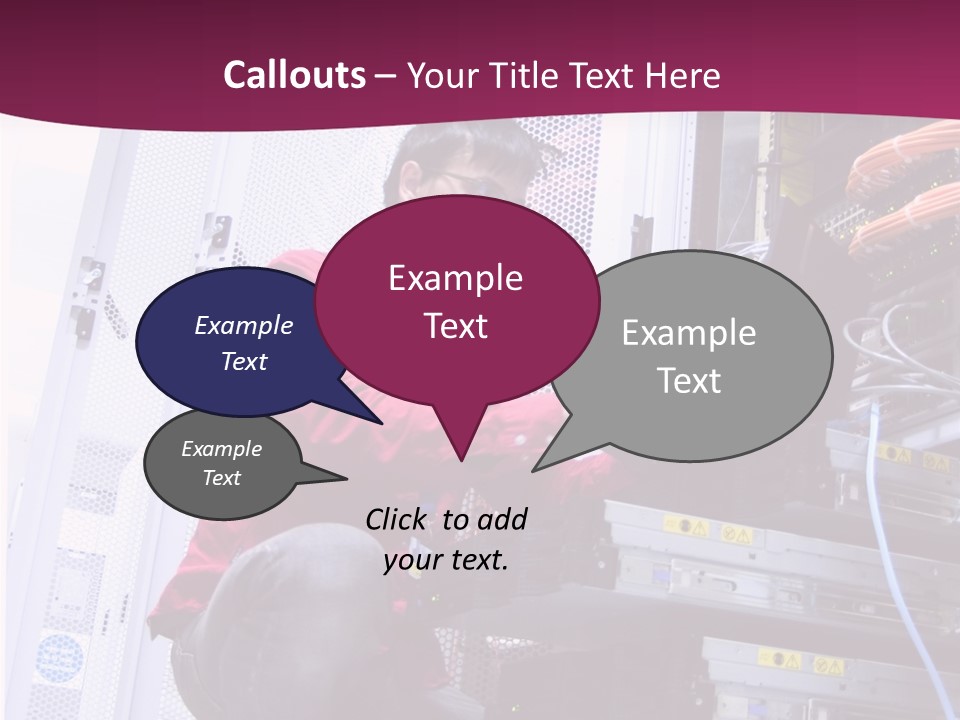 Network Fibre Internet PowerPoint Template
