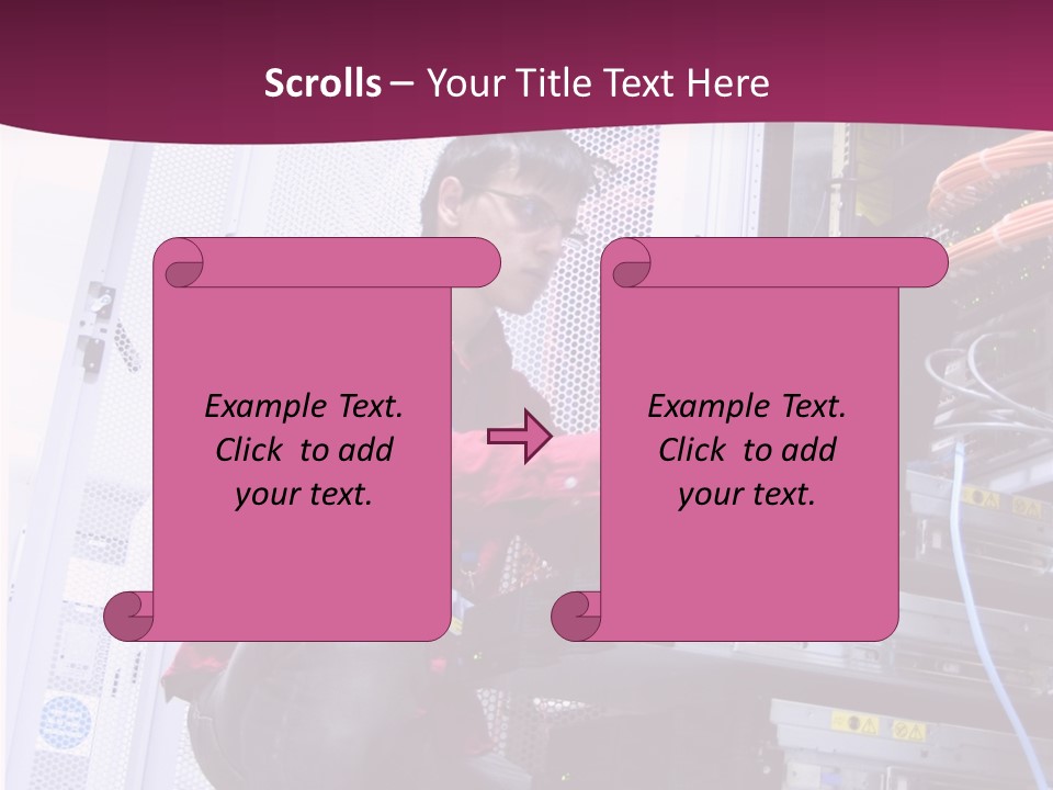 Network Fibre Internet PowerPoint Template