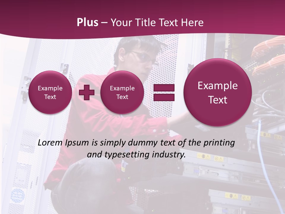 Network Fibre Internet PowerPoint Template