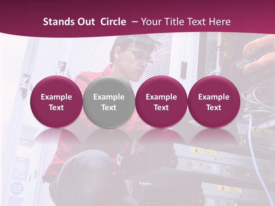 Network Fibre Internet PowerPoint Template