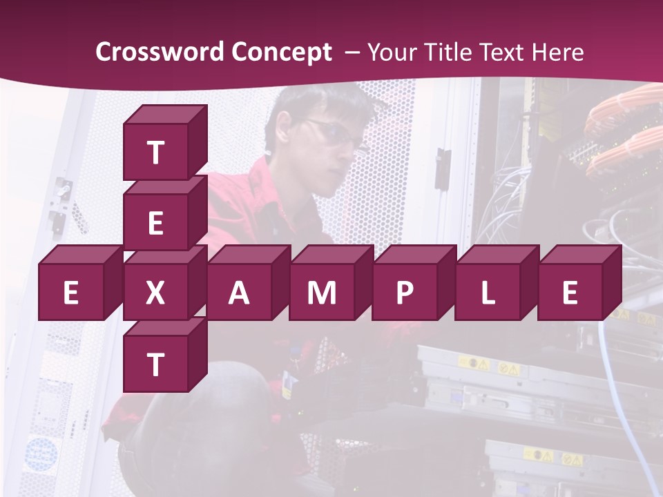 Network Fibre Internet PowerPoint Template