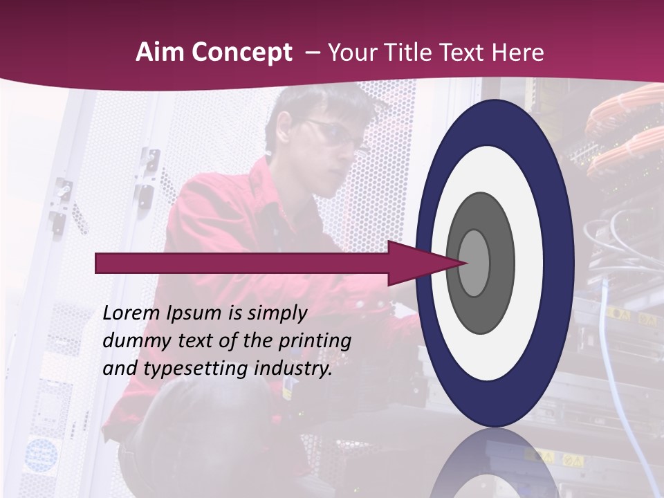 Network Fibre Internet PowerPoint Template