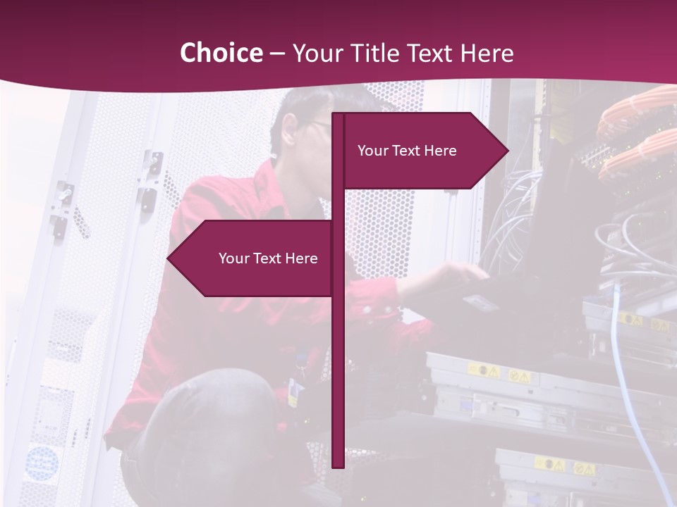 Network Fibre Internet PowerPoint Template