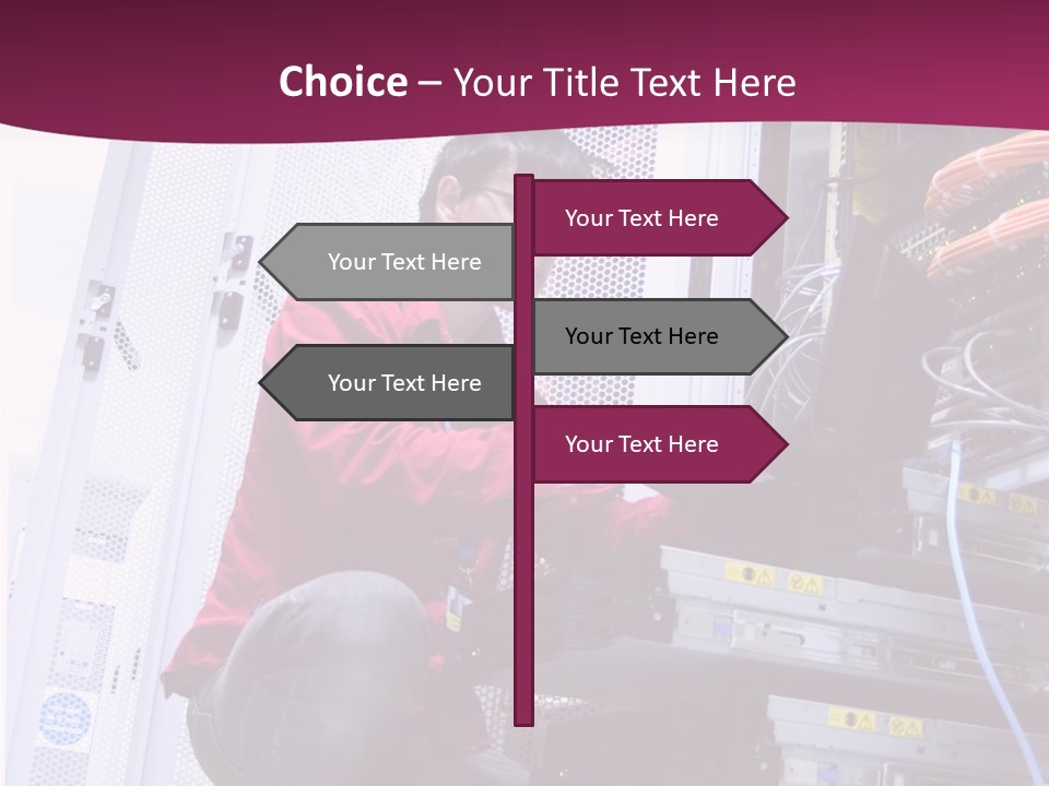Network Fibre Internet PowerPoint Template